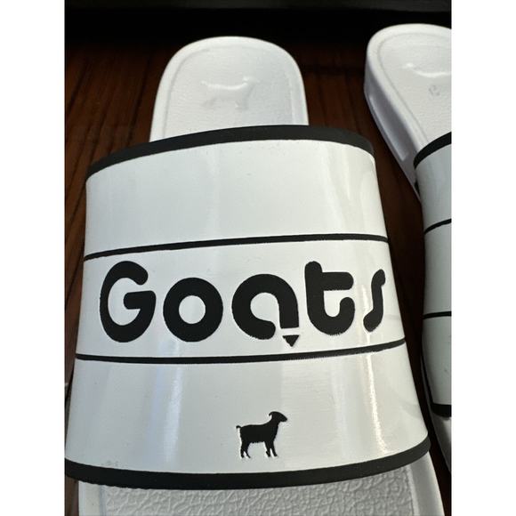 GOATS Black/White Comfortable Slip On Slide Sz Kids 1Y EU 33 New Nordstrom - Picture 2 of 6